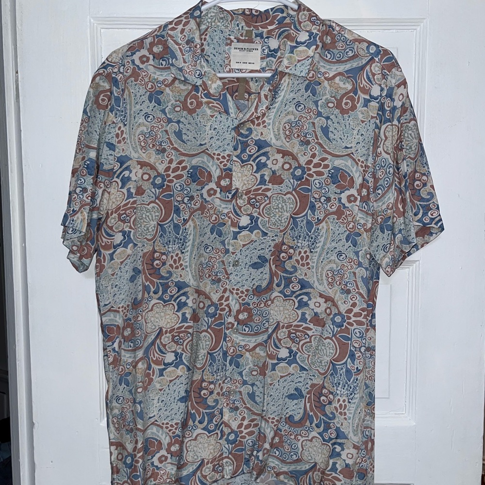 Shirt Sleeve Button Down Shirt
